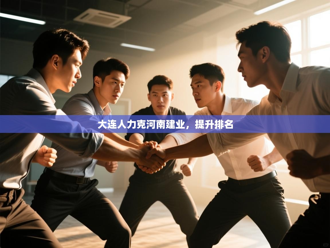 大连人力克河南建业，提升排名